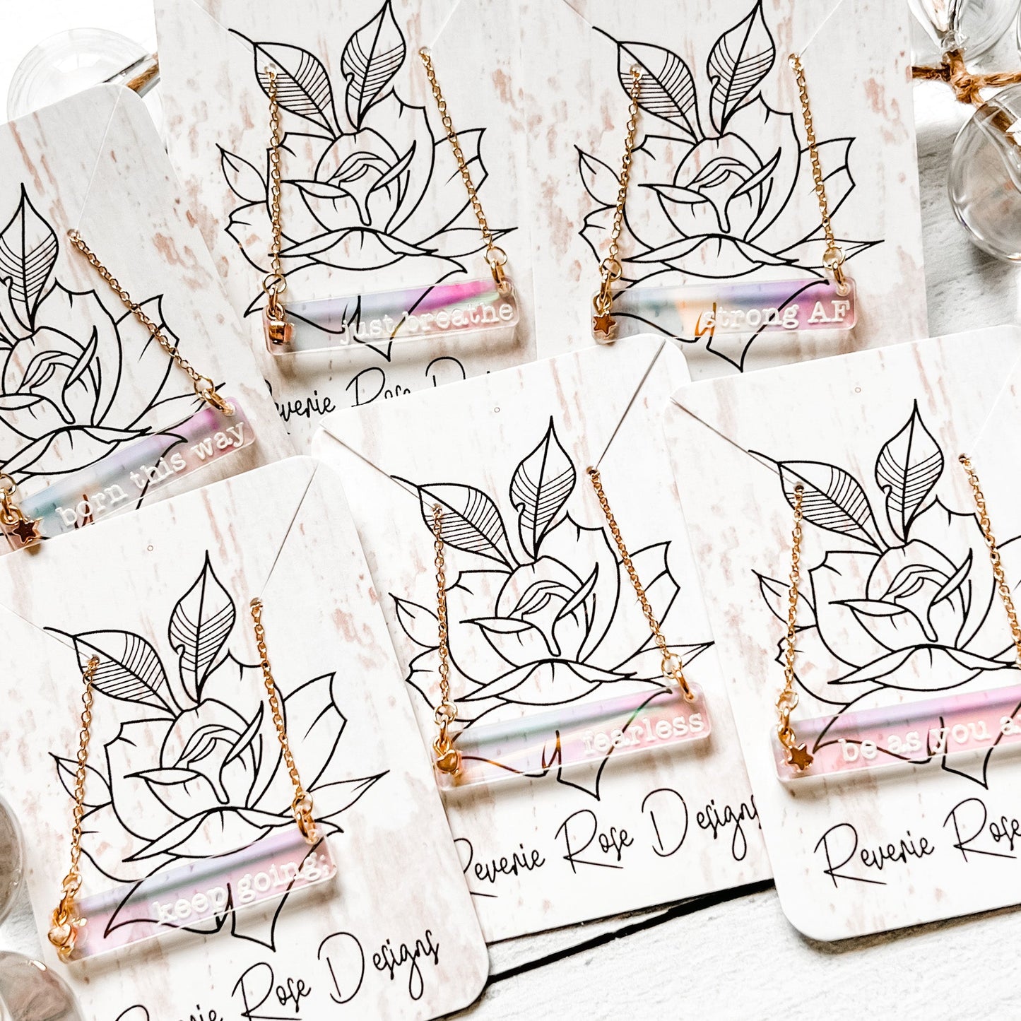 “I Shine” Necklace Colection