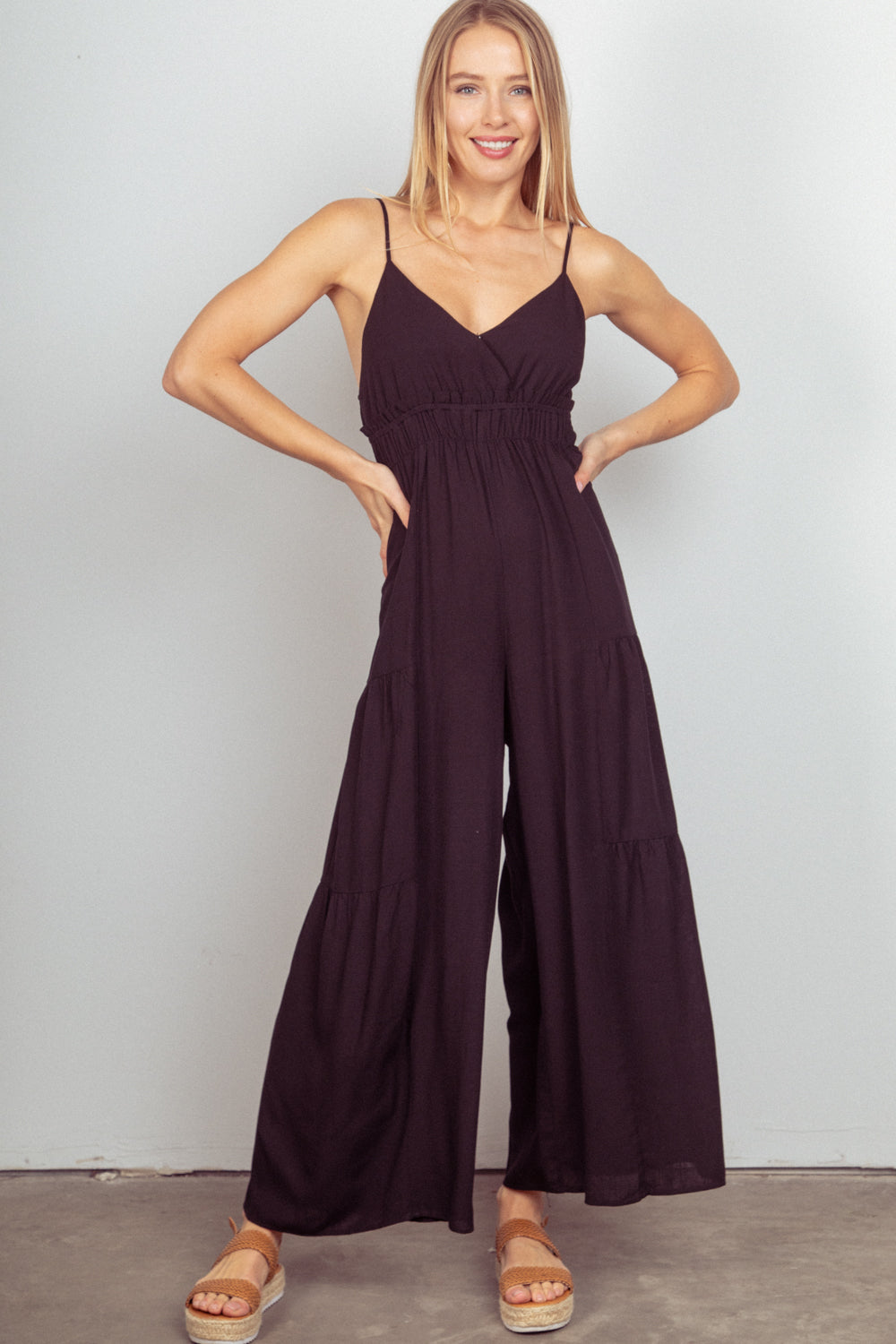 Delilah Wide Leg Jumpsuit