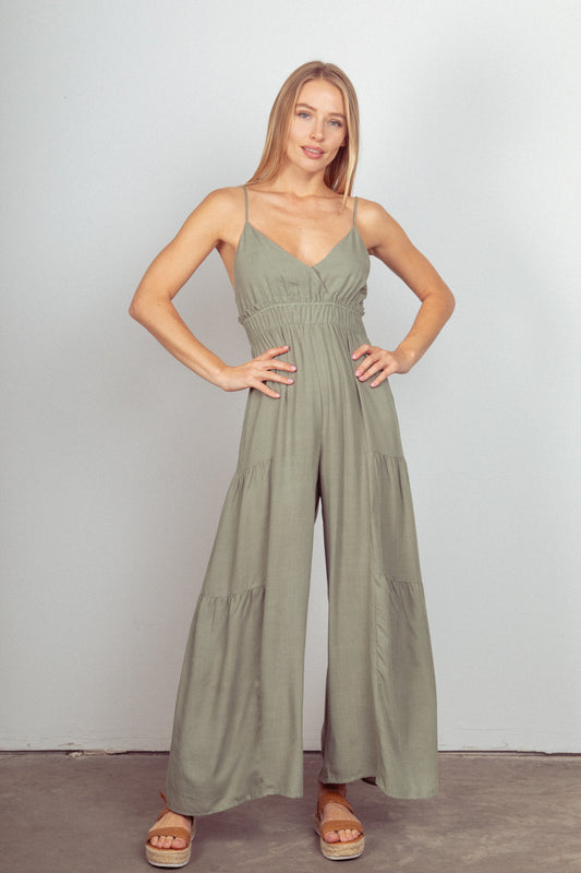 Delilah Wide Leg Jumpsuit